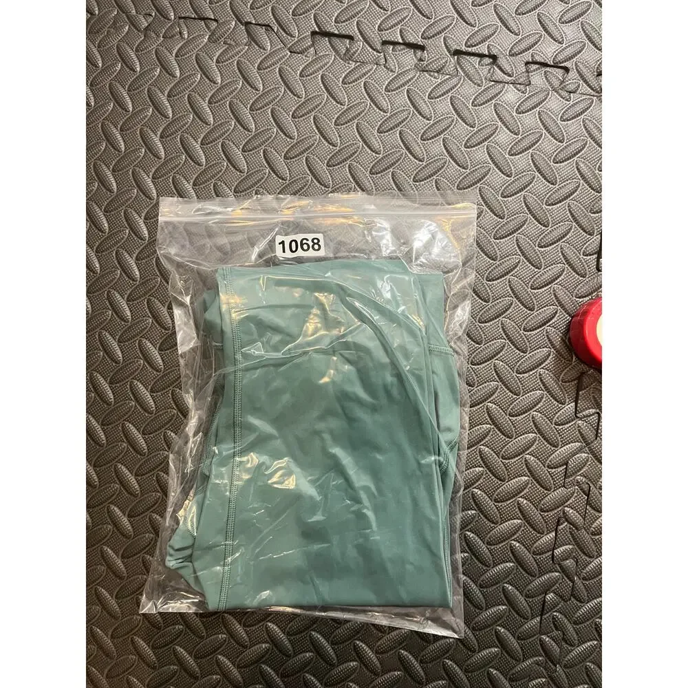 Lululemon Wunder Train‎ High Rise Tights Leggings Green Womens Size 8